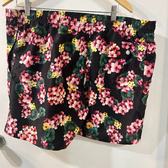 Bather Men’s Lei Black Pink Tropical Shorts XXL - Picture 4 of 5